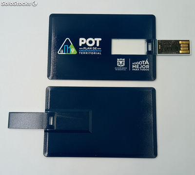 Clé USB à carte en plastique comme cadeau promotionnel