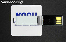 Clé USB carte carrée