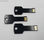 Clé USB en aluminium noir en forme de clé USB comme cadeau de promotion - Photo 2