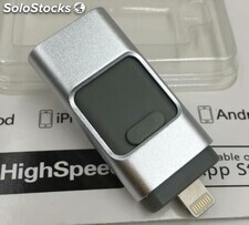 Clé USB OTG 3 en 1 pour ordinateur et téléphone