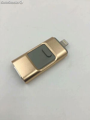 Clé USB OTG 3 en 1 pour ordinateur et téléphone - Photo 2