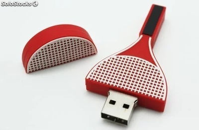 Clé USB sur mesure professionnelle Raquette de Tennis USB 2.0 flash drive - Photo 4
