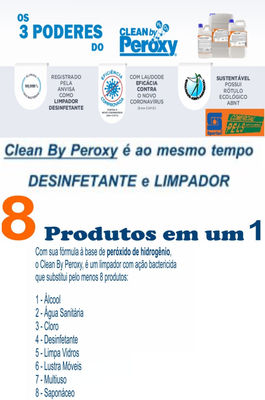 Clean by peroxy Limpador de Uso Geral 5lts - Foto 4