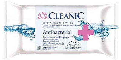 Cleanic Antibacterial Refreshing Salviettine detergenti 15pz (CRT. da 24 pz )