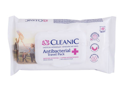 Cleanic Antibacterial Refreshing Salviettine detergenti 40 pz (CRT. da 24 pezzi)