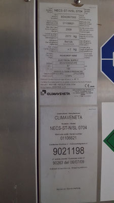 Climaveneta refrigerador ar-água + bomba de calor 159 Kw chiller - Foto 2
