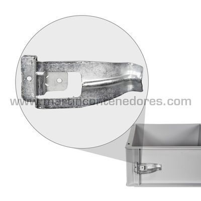 Clip metálico para caja Euro norma 70x30 mm - Foto 3