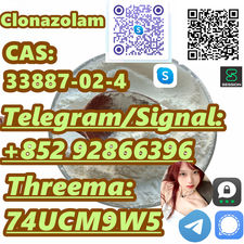 Clonazolam,33887-02-4,Delivery guaranteed(+852 92866396)