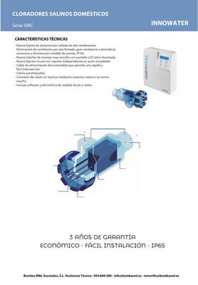 Clorador salino innowater SMC20 - 90m3 - Foto 2