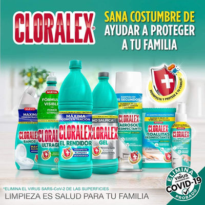 Cloralex Aerosol Desinfectante Aroma Cítrico 400 ml