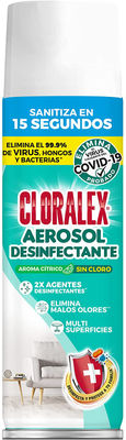 Cloralex Aerosol Desinfectante Aroma Cítrico 400 ml - Foto 4