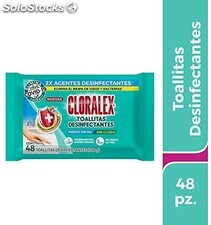 Cloralex Toallitas Desinfectantes 48 Piezas caja/200 pack