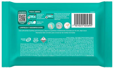 Cloralex Toallitas Desinfectantes 48 Piezas caja/200 pack - Foto 3