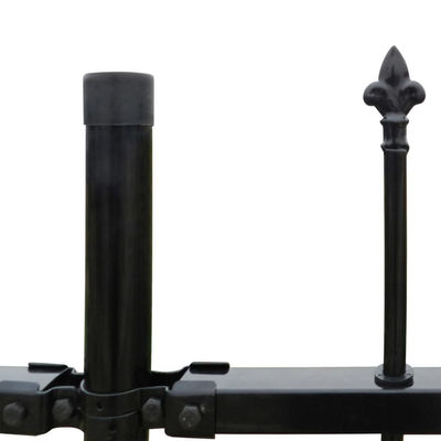 Clôture ornementale de sécurité en acier noir 150 cm - Photo 4
