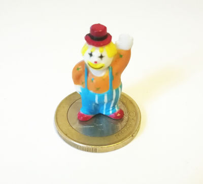Clown in miniatura per casa delle bambole o/e collezionismo!