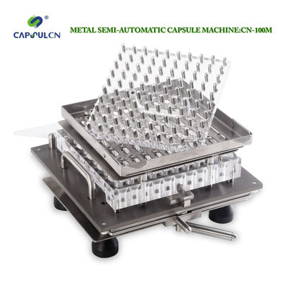CN100M Metall Semi-automatische Kapselfüller Kapselfüllgerät zu Kapselgröße 00~4 - Foto 2