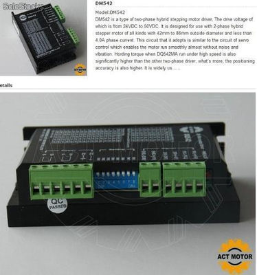 Cnc Endstufe für Nema23 Schrittmotoren dm542 act motor