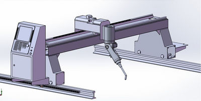 CNC gantry plasma cutting machine from IDIKAR in china - Foto 3