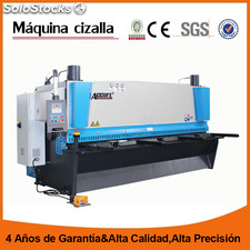 CNC guillotina cizalla hidraulica el Estander europeo MS8-10*3200mm para laminas