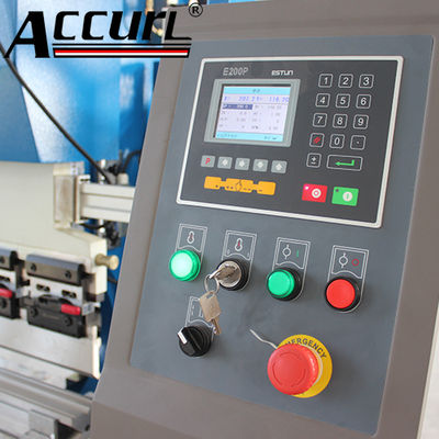 CNC prensa plegadora de chapas WC67K-100T/2500 CNC plegadoras de láminas ACCURL - Foto 5