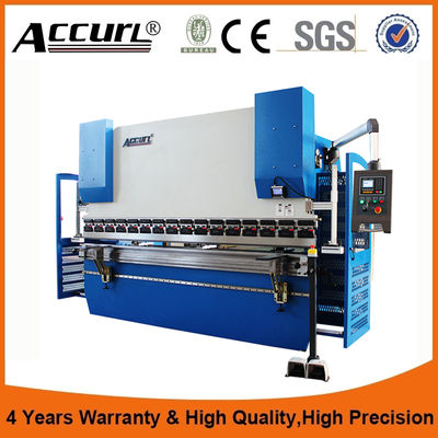 CNC prensa plegadora de chapas WC67K-160T/3200 CNC plegadoras de láminas ACCURL - Foto 2