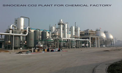CO2 planta de recuperación de gas
