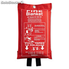 Cobertor de incêndio 100x95cm vermelho MIMO8373-05