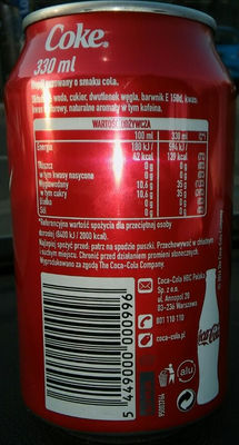 Coca-Cola 330ml Polonia - Foto 2