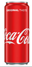 Coca cola original can slim 330ml