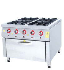 Cocina 4 fuegos con horno a gas 7934