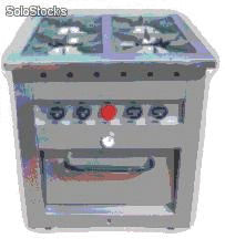 Cocina 4 platos con horno