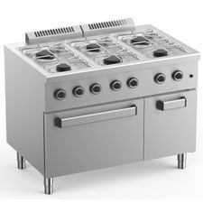 Cocina a Gas 6 Fuegos con Horno Electrico EC 1200x750