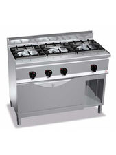 Cocina a gas 3 fuegos y horno maxi