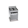 Cocina a gas 4 fuegos con horno eléctrico - Berto&#39;s Plus 600 Power