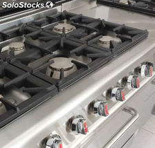 Cocina a gas 6 fuegos + horno maxi serie 700 promercury - Sin horno