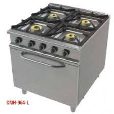 Cocina a gas de 4 fuegos + horno a gas CSM 954 L Ref. 212*