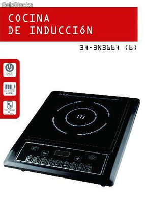 Placa de inducción portátil  Mx Onda Catalogo De Productos
