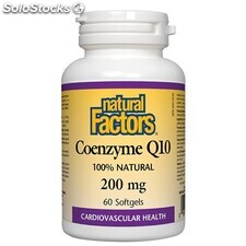 Coenzyme Q10 200 mg 60 gélules