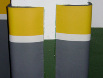 Coin protecteur tricolores polyvalents colonnes 730x300x25 - Photo 2