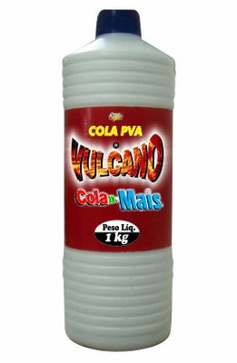 Cola Branca - Cola D+ Mais Adesivo de Pva Vulcano 1 Kg