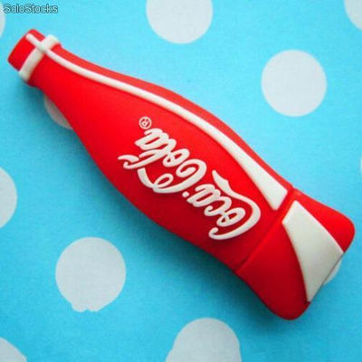 cola de memoria flash usb botella de coca regalos promocionales - Foto 2