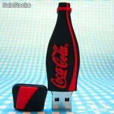 cola de memoria flash usb botella de coca regalos promocionales - Foto 3
