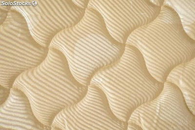 Colchón de muelles de acolchado con fibras de palemra ecológico de 10cm - Foto 3