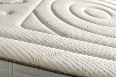 Colchón Viscoelástica de gel cashmere, 27 cm,100x190 cm - Foto 3