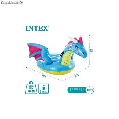 Colchoneta hinchable dragón INTEX - Foto 3