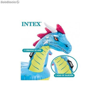 Colchoneta hinchable dragón INTEX - Foto 4
