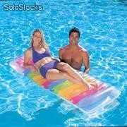 Colchoneta inflable con almohada - juegos