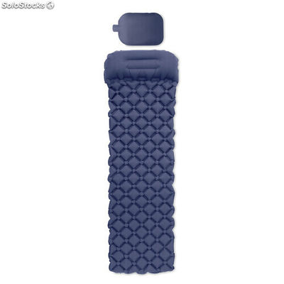Colchoneta inflable de camping azul MIMO6338-04