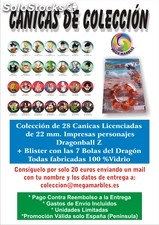 Colección canicas licenciadas dragonball