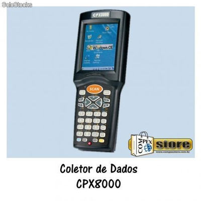 Coletor de Dados CPX8000 - Win CE, 5.0, Bluetooth, Com Leitor Laser